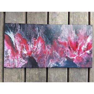 Original Acrylic Abstract Decor Art